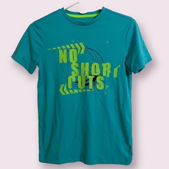 Old Navy Active Boys Short Sleeve Tee Shirt - Picture 1 of 4